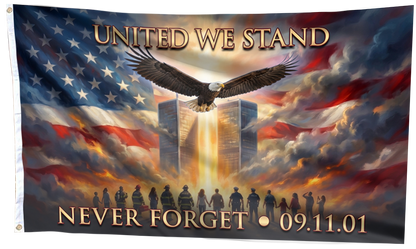 United We Stand - Never Forget Flag