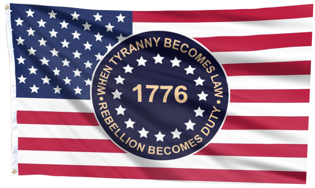 When Tyranny Becomes Law Flag