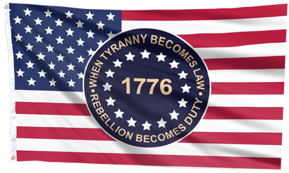 When Tyranny Becomes Law Flag
