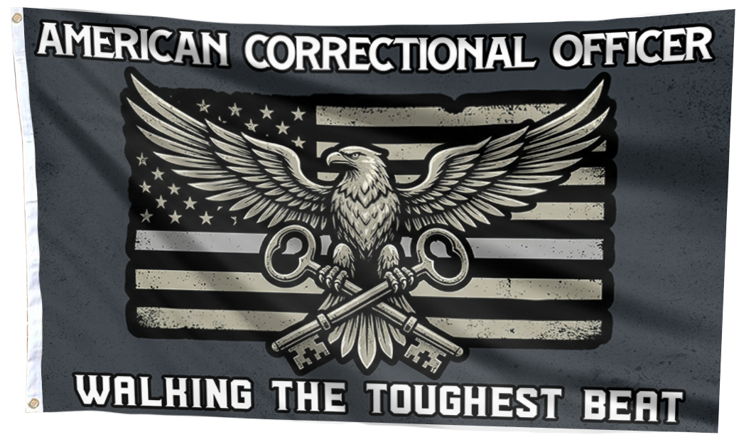 American Correctional Officer Flag