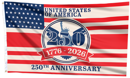 US 250th Anniversary Celebration Flag