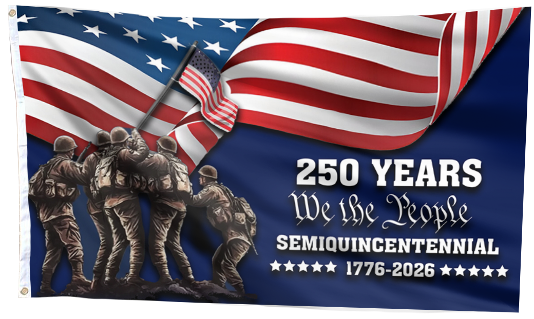American Valor – 250th Anniversary Freedom Flag