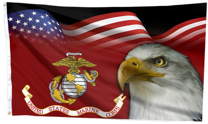 American–USMC Eagle Honor Flag