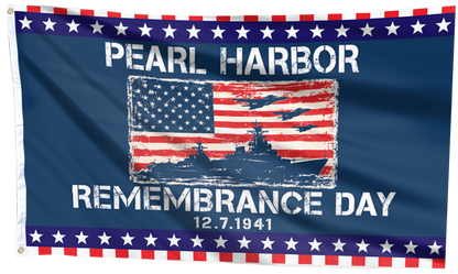 Remembrance Day - Pearl Harbor 12.7.1941 Flag