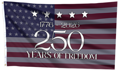 1776-2026 250 Years of Freedom USA Flag