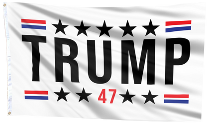 Trump 47 Stars Flags