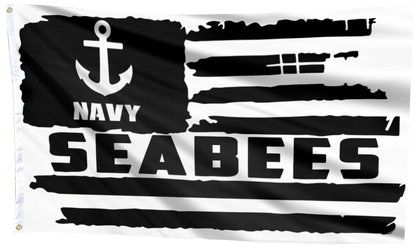 Navy Seabees Flag