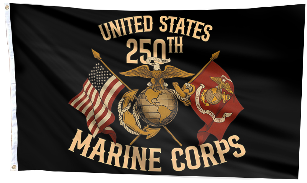Forged in Valor – 250 Years Strong Flag