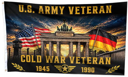 U.S. Army Cold War Veteran Flag