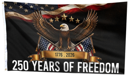 A Quarter Millennium of Freedom Eagle Flag