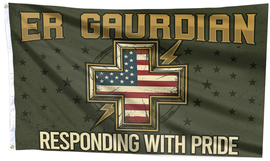 ER Guardian Responding With Pride Flag