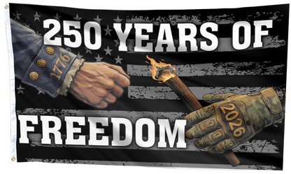 250 Years Of Freedom Flag