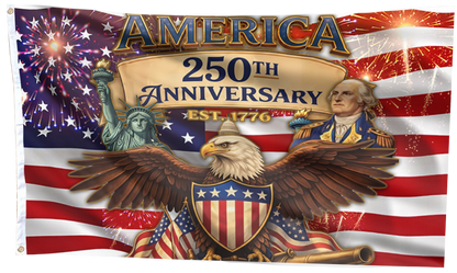 250 Years of Liberty and Valor Flag