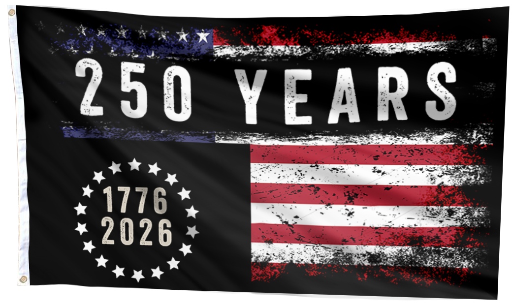 250 Years of American Independence Flag