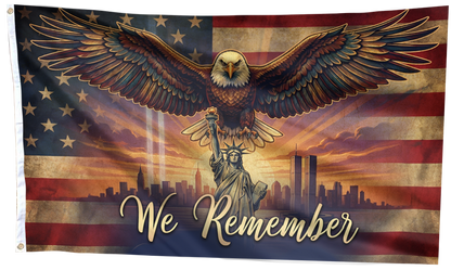 We Remember Eagle Flag