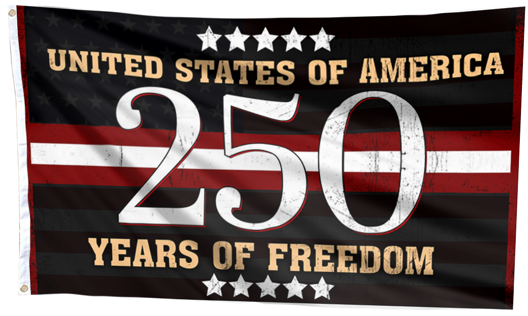 United States of America - 250 Years of Freedom Flag
