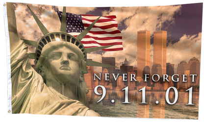 Never Forget 911 Flag