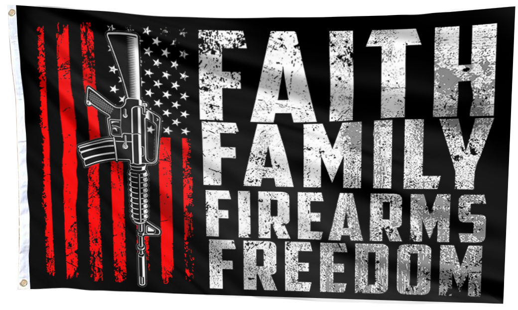 The 4 F’s Patriot Flag
