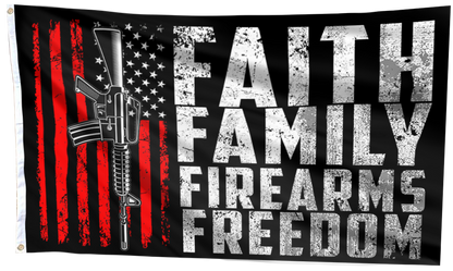 The 4 F’s Patriot Flag