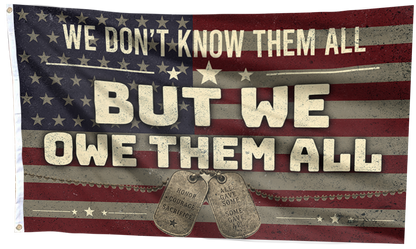 We Don't Know Them Old USA Flag