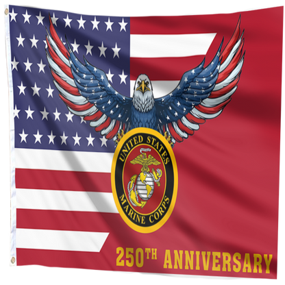 250th Anniversary USMC Eagle Flag