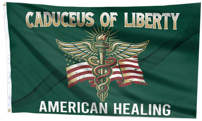 Caduceus of Liberty Flag