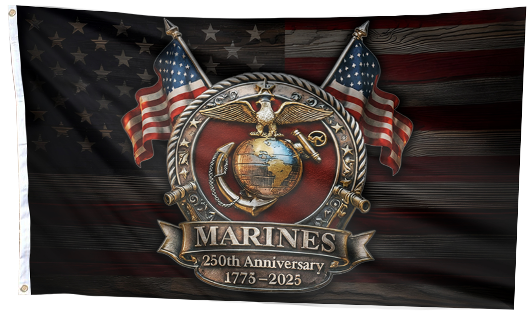 Forged in Valor – 250 Years Strong Flag