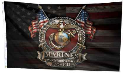 Forged in Valor – 250 Years Strong Flag