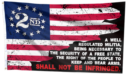 To Keep and Bear Arms - 2nd Amendment Flag