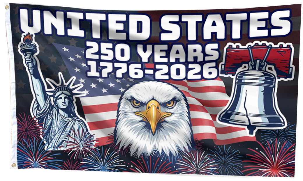 United States 250 Years Flag