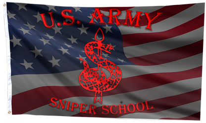 U.S. Army Sniper School Flag