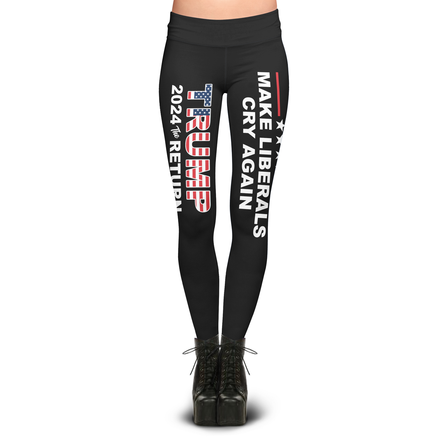Pre-Release Limited Edition Trump 2024 The Return - Sublimation Leggings