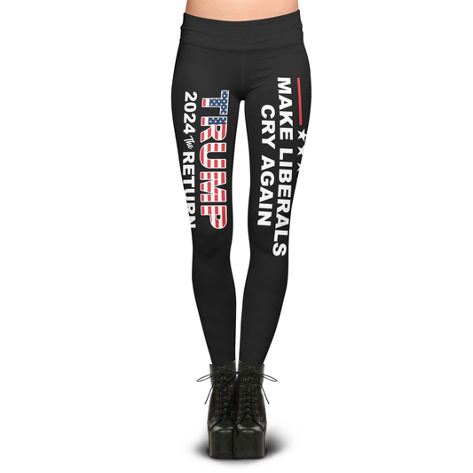 Pre-Release Limited Edition Trump 2024 The Return - Sublimation Leggings