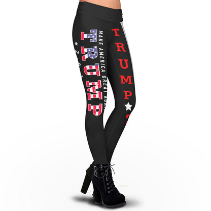 Pre-Release Limited Edition Make America Great Again Trump 2024 - Sublimation Leggings