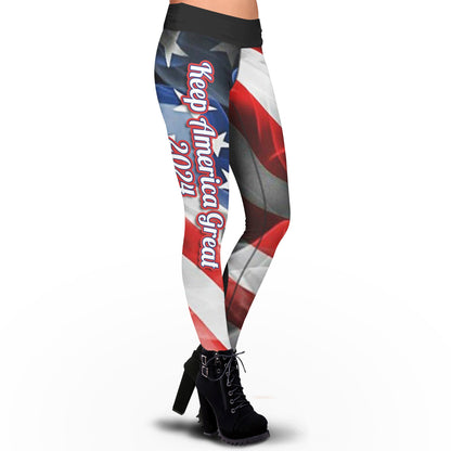 Pre-Release Limited Edition Keep America Great 2024 USA - Sublimation Leggings