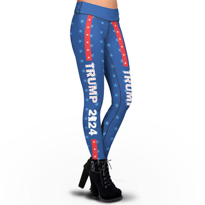 Pre-Release Limited Edition Trump 2024 Stars  - Sublimation Leggings
