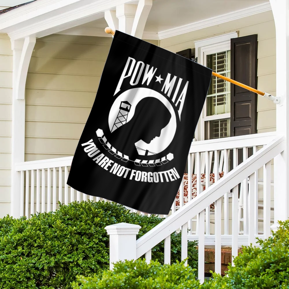 POW MIA - You Are Not Forgotten House Flag