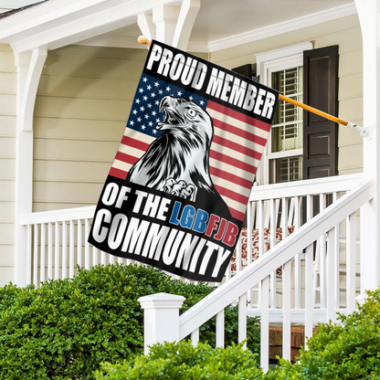 Proud Member of the LGBFJB Community House Flag