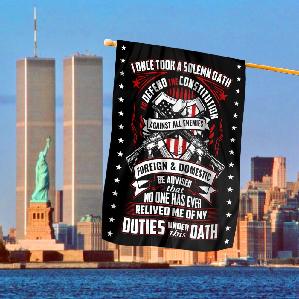 Duties Under This Oath House Flag