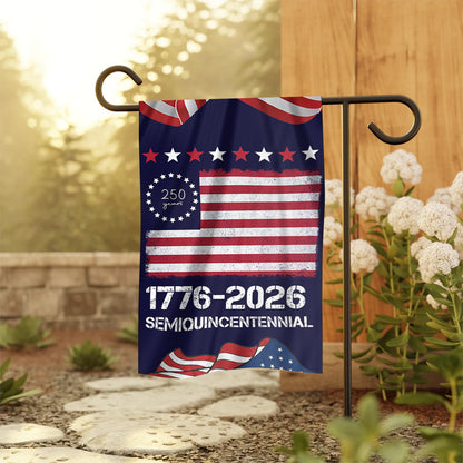 1776 - 2026 Semiquincentennial Garden Flag