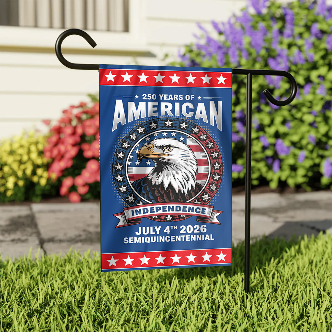 American Independence Garden Flag