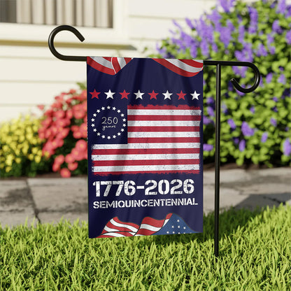 1776 - 2026 Semiquincentennial Garden Flag