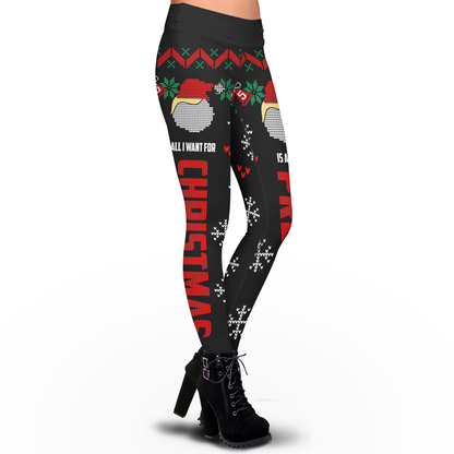 All I Want For Christmas Leggings 1