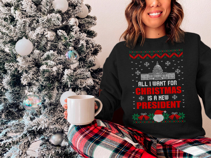 All I Want For Christmas Ugly Sweater 1
