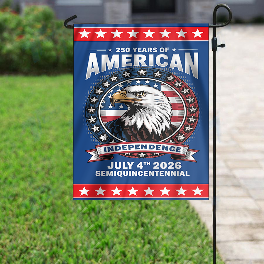 American Independence Garden Flag