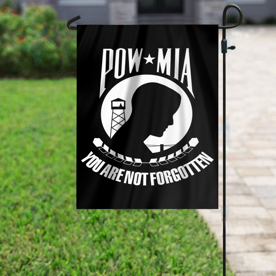 POW MIA - You Are Not Forgotten House Flag