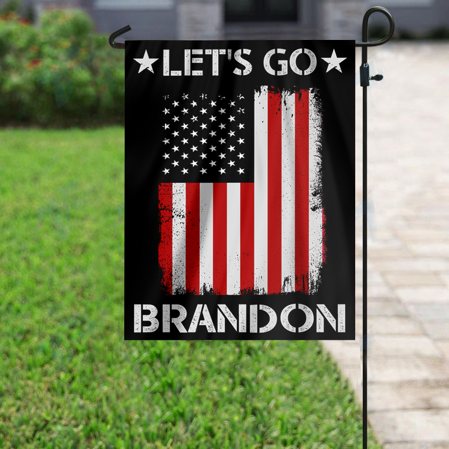 Let's Go Brandon USA House Flag