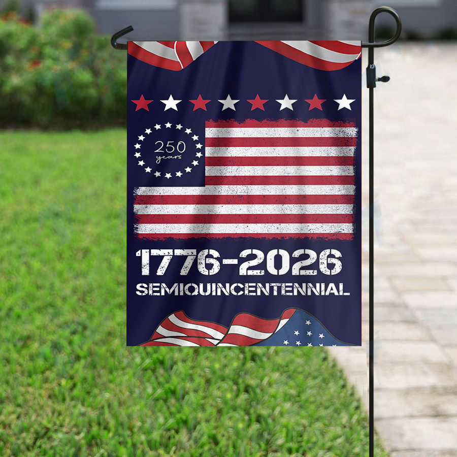 1776 - 2026 Semiquincentennial Garden Flag