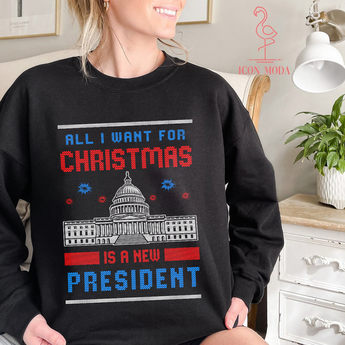 All I Want For Christmas Ugly Sweater 2