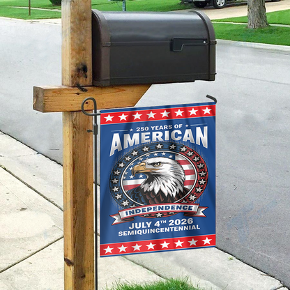 American Independence Garden Flag